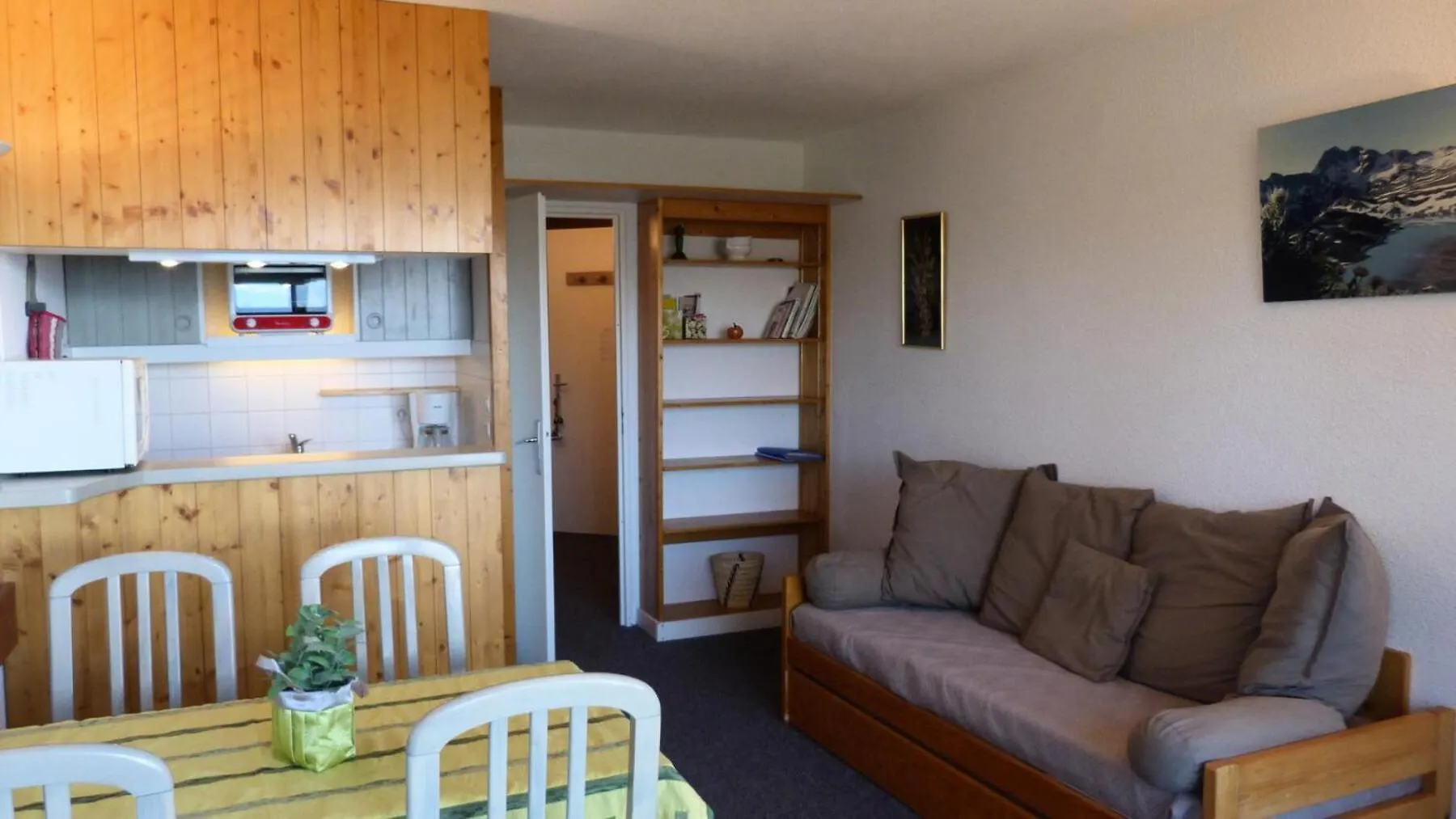 Residence Ruitor Arc 1800 - Appartement 2 Pieces Pour 4 Personnes Avec Un Jolie Vue Sur La Vallee, Proche Du Telecabine Dans Le Village De Charmettoger A Ar Mae-1783 Les Arcs